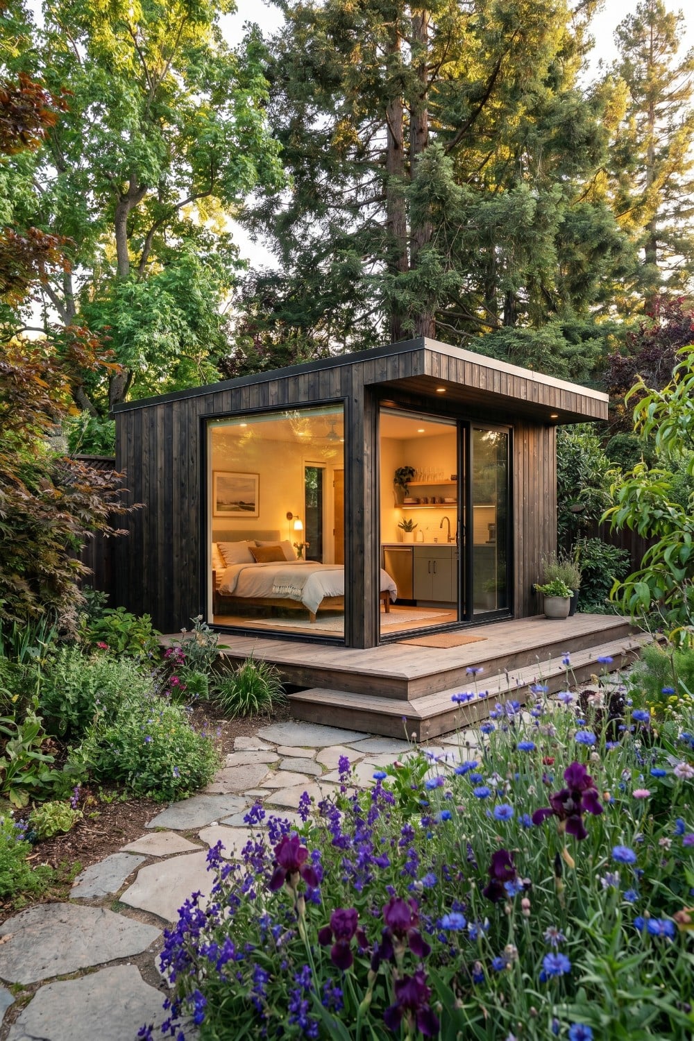 Enhance Your Property Value With A Practical Backyard Tiny Guest House ...
