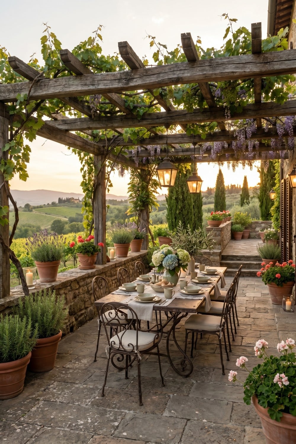 Capture The Warmth Of The Mediterranean With Italian Patio Ideas From ...