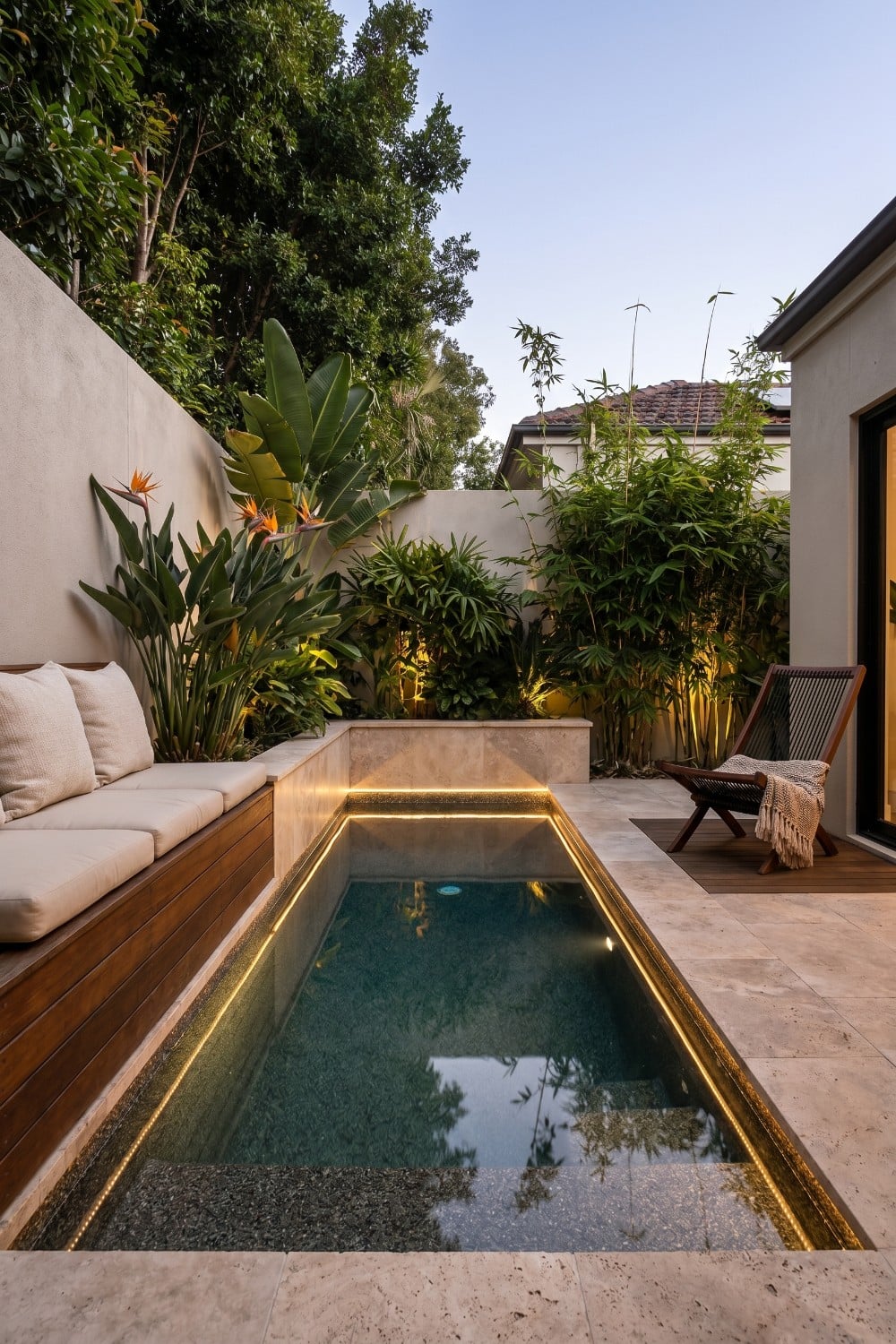 Turn Your Tight Outdoor Space Into A Retreat With Mini Pools For Small ...