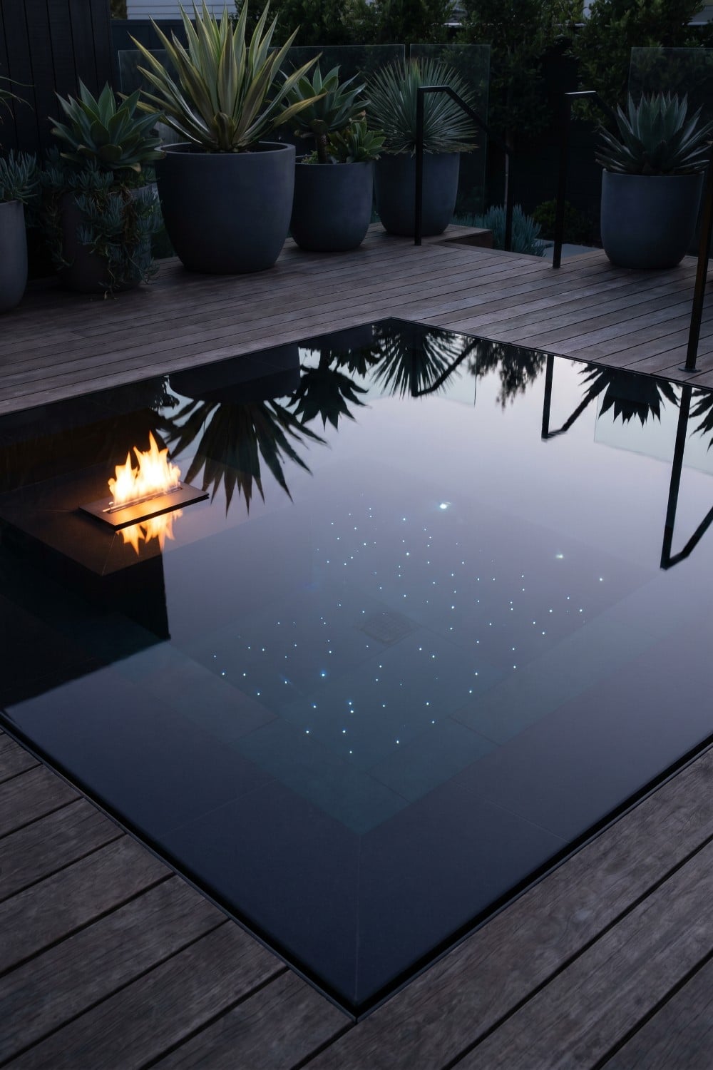 Fire Features and Mini Pools for Small Yards