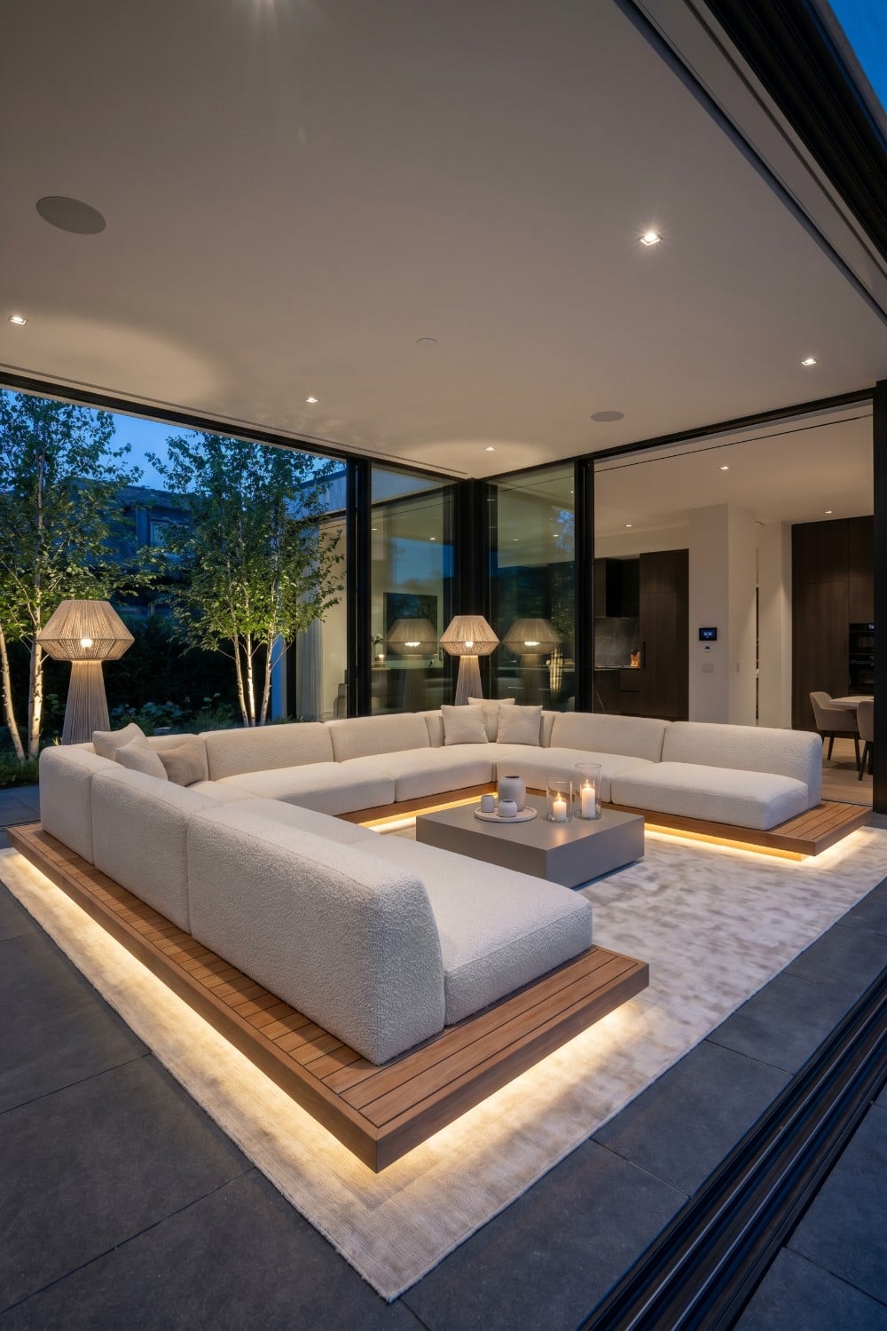 Combine Stone And Wood Elements For Your Outdoor Entertaining Area ...